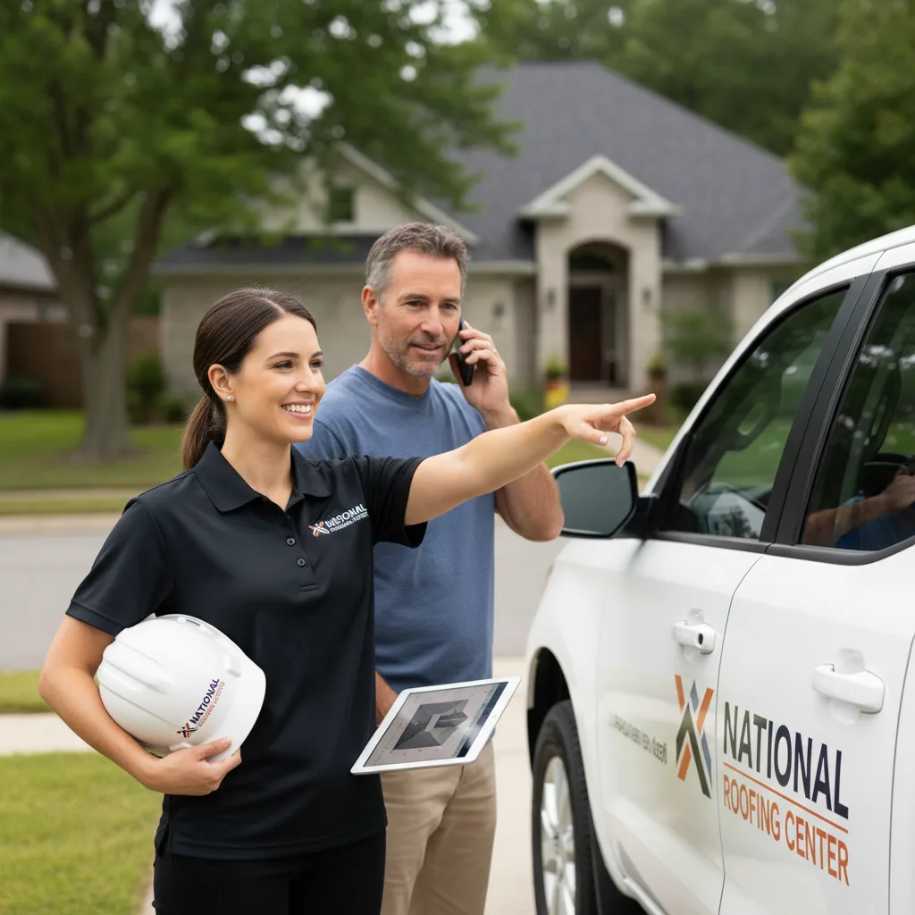 National Roofing Center customer support in Guin